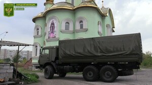 Народная милиция ЛНР доставила в луганский храм более пяти тонн церковной утвари