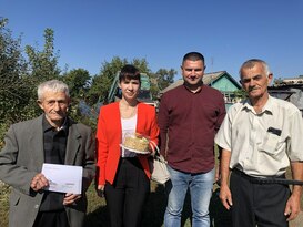 Путин поздравил с 95-летием ветерана Новопсковского района