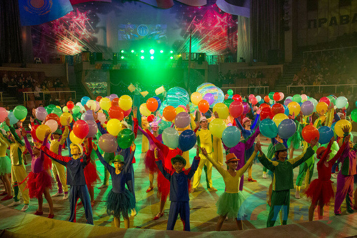 Открытие Международного фестиваля-конкурса "Цирковое будущее", Луганск, 25 октября 2019 года