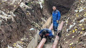 "Луганскгаз" и калужские специалисты заменят около 600 м теплотрассы в Первомайске