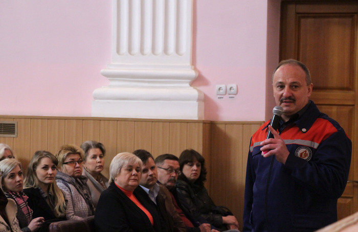 Встреча и.о. главы ЛНР Леонида Пасечника с жителями Алчевска, Алчевск, 23 апреля 2018 года