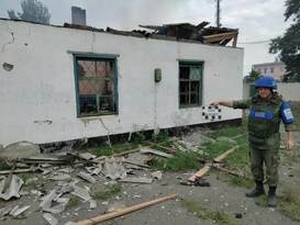 Sixteen buildings in Rodakovo damaged following HIMARS attack
