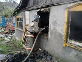 Мужчина погиб на пожаре в брянковском поселке Новый – МЧС