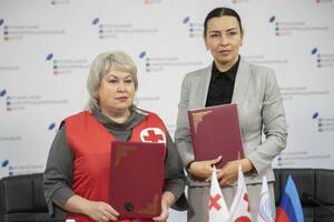 Омбудсмен ЛНР и Общество Красного Креста договорились о сотрудничестве