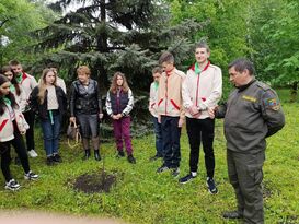 Первый слет участников школьных лесничеств прошел в Минприроды ЛНР