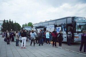 Группа из 90 юных первомайцев отправилась на оздоровление в Краснодарский край