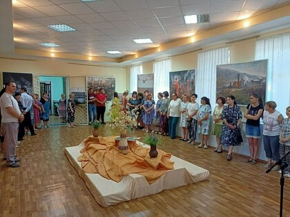 Выставка "Фонды РОСИЗО" открылась в Ровеньках в рамках проекта "Наши традиции"