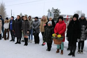 Жители Марковки провели митинг в честь 81-й годовщины освобождения района от фашистов