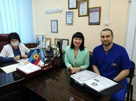 Фонд "Гольфстрим" передал луганской больнице № 7 электрокардиостимулятор