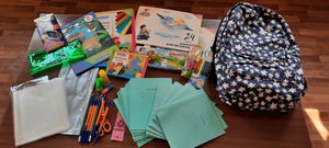 Более 100 детей сотрудников АМК к 1 сентября получили от профсоюза рюкзаки с канцнаборами