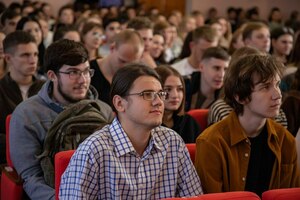 Студенты ЛГПУ приняли участие в просветительском мероприятии "Знание. Учитель" в Луганске