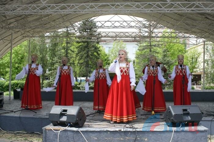 Фестиваль вокально-хорового искусства "Песни, опаленные войной", Луганск, 12 мая 2017 года