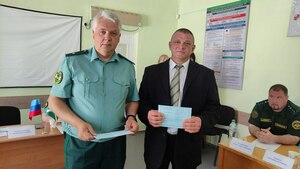 Первая группа сотрудников ГТК из освобожденных районов прошла профподготовку в ЛНР