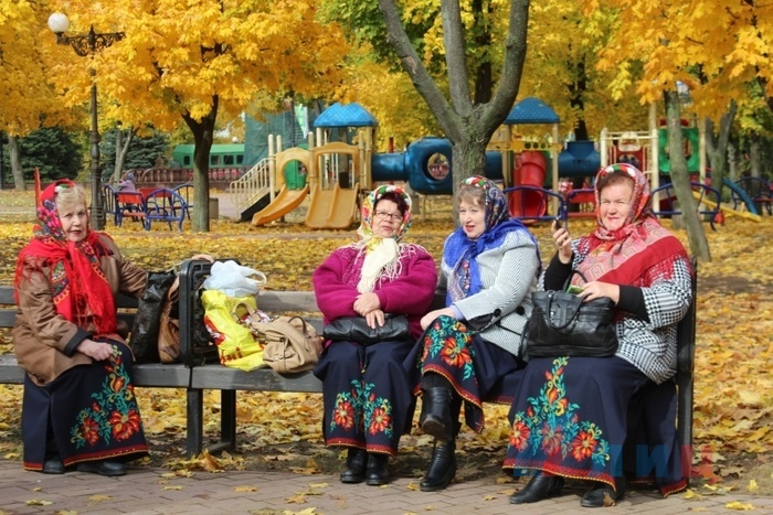Народные гулянья "Покров с казаками", Луганск, 14 октября 2017 года