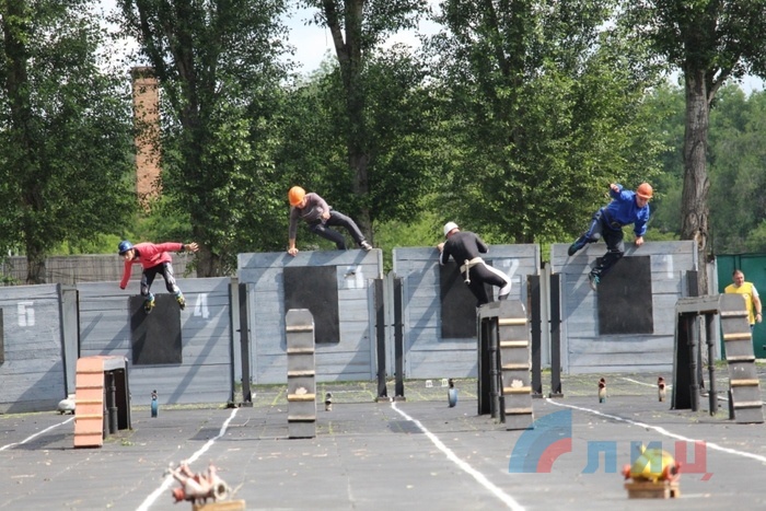 Республиканский чемпионат по пожарно-прикладному спорту, Луганск, 16 июня 2017 года