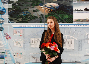 Архитектор из Стаханова создала проект луганского аэропорта по образу птицы счастья