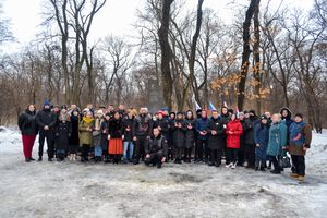 Ровеньчане почтили память молодогвардейцев в 79-ю годовщину их расстрела в Гремучем лесу