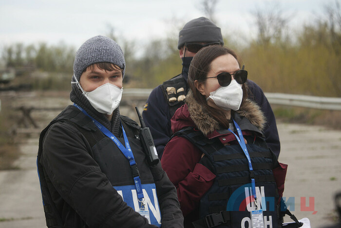 Обмен удерживаемыми лицами, Луганск - Счастье, 16 апреля 2020 года