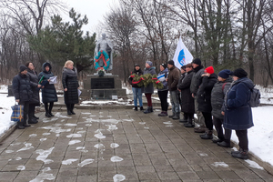 Жители Крепенского провели митинг в честь 79-й годовщины освобождения поселка от фашистов