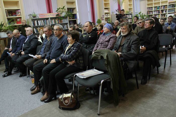 Годовщина создания Союза писателей ЛНР, Луганск, 23 декабря 2015 года