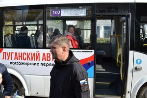 Второй городской автобусный маршрут начал работу в Старобельске