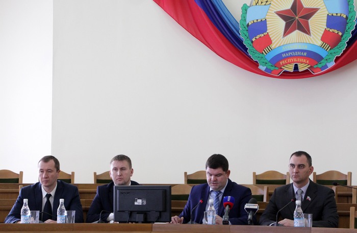 Заседание Народного Совета ЛНР, Луганск, 25 ноября 2017 года