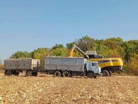 Компания - получатель господдержки в Антрацитовском районе перевыполнила план по сбору кукурузы