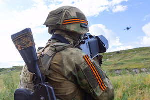 Russia’s National guardsmen intercept 64 Ukrainian drones in LPR over three months