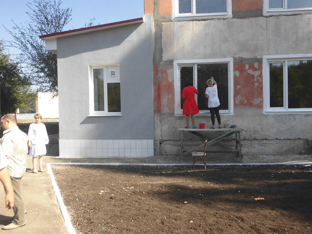 Завершение основных работ по реконструкции Алчевского Центра матери и ребенка, Алчевск, 4 августа 2015 года