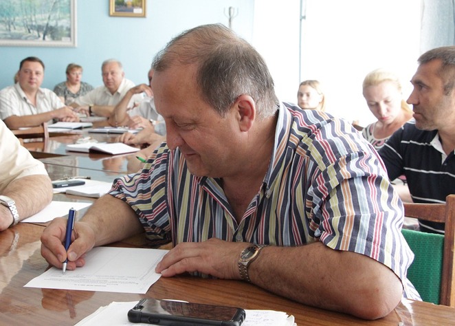 Совещание руководителей республиканских отраслевых профсоюзов в Федерации профсоюзов ЛНР, Луганск, 21 июня 2016 года
