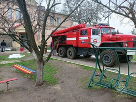 Краснодонские спасатели ликвидировали возгорание в детском доме-интернате