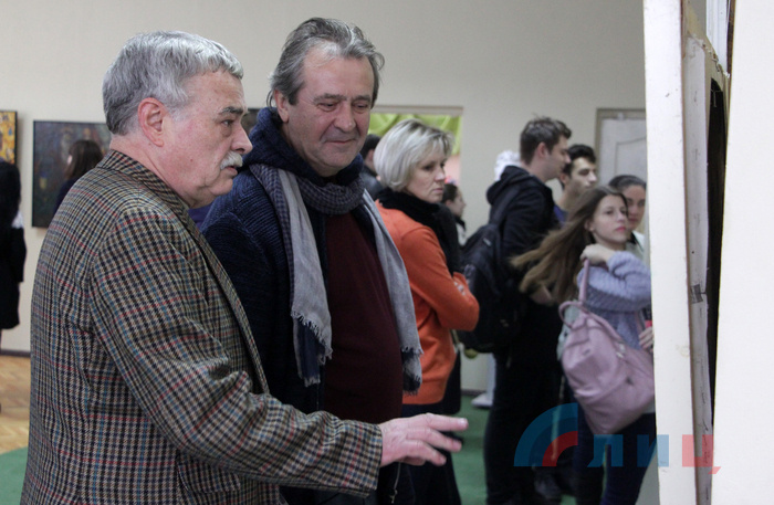 Выставка в честь 60-летия Союза художников, Луганск, 23 ноября 2017 года