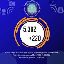 Более 5,3 тыс. предпринимателей в освобожденных районах стали на налоговый учет в ЛНР