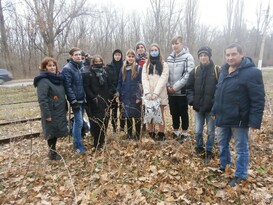 Сотрудники Минприроды и луганские школьники собрали 50 кг семян ясеня и клена