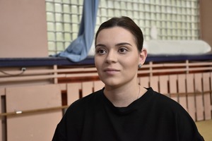 Олимпийская чемпионка Аделина Сотникова провела тренировку для луганских спортсменок