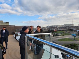 Пространство для отдыха появится на крыше Дома молодежи в Луганске