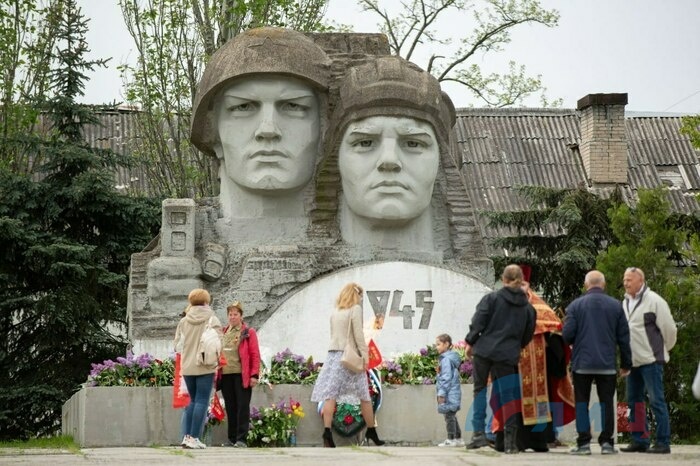 Первое после освобождения города празднование Дня Победы в Северодонецке, 9 мая 2023 года