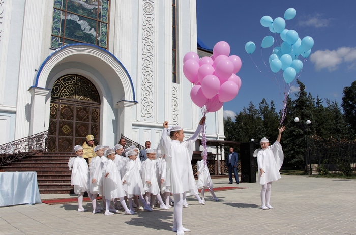 Бал молодоженов, посвященный Дню города, Луганск, 9 сентября 2017 года