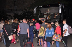 Группа детей из Свердловска отправилась на оздоровление в Анапу