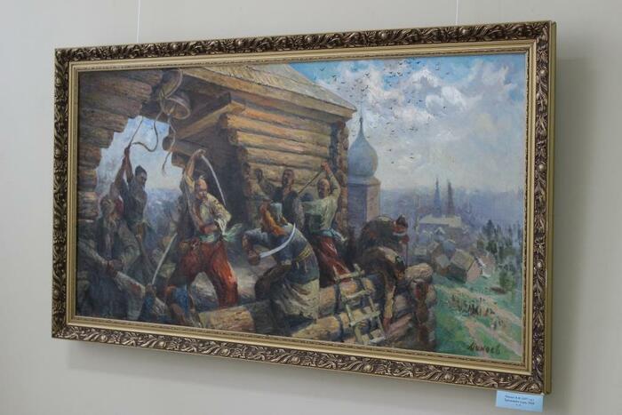 Выставка работ художников-ветеранов Великой Отечественной войны в Галерее искусств, Луганск, 22 июня 2016 года
