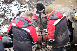 Луганскгаз проводит работы по замене магистрального газопровода в Луганске