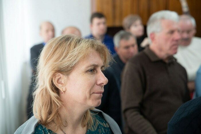 Встреча врио главы ЛНР Леонида Пасечника с жителями Марковского района, Марковка, 21 апреля 2023 года