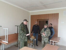 Козлов ознакомился с ходом восстановления объектов в Северодонецкой агломерации