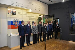 Врио главы ЛНР принял участие в открытии экспозиции новейшей истории в музее Луганска