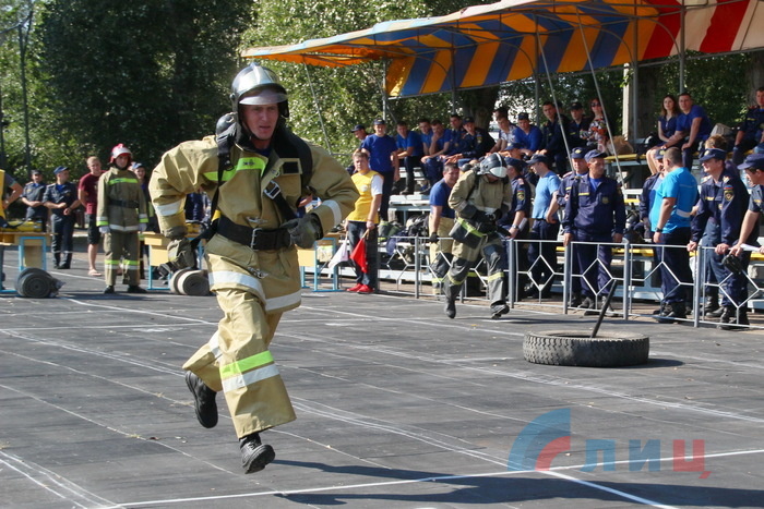 Соревнования по силовому кроссфиту среди спасателей ЛНР, Луганск, 15 сентября 2017 года