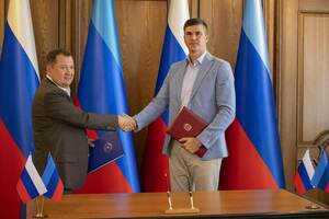 Новоайдарский район и Тамбовская область заключили соглашение о сотрудничестве