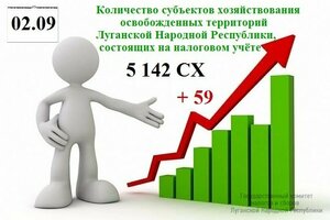Более 5,1 тыс. предпринимателей в освобожденных районах стали на налоговый учет в ЛНР