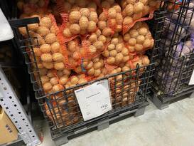 Гипермаркет "Манго" организует мини-рынок плодоовощной продукции