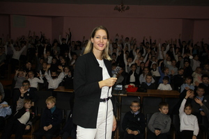 Детский писатель Дарья Мультановская: "Счастлива пообщаться с луганскими ребятами"
