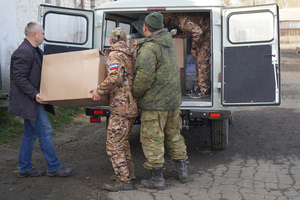 Красноярский край доставил в Свердловск УАЗ и спецоборудование для военнослужащих